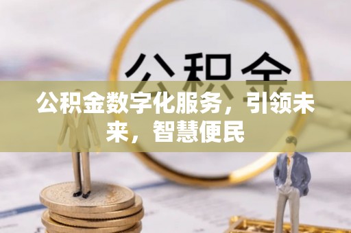台江公积金数字化服务，引领未来，智慧便民