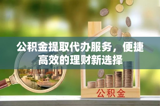 台江公积金提取代办服务，便捷高效的理财新选择