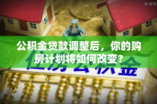 台江公积金贷款调整后，你的购房计划将如何改变？