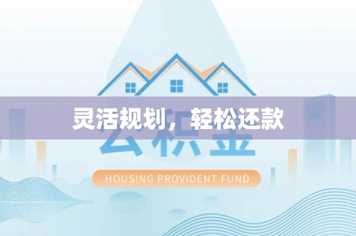 台江灵活规划，轻松还款