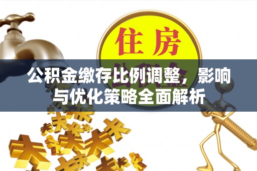台江公积金缴存比例调整，影响与优化策略全面解析