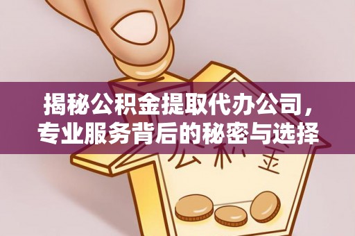 台江揭秘公积金提取代办公司，专业服务背后的秘密与选择指南
