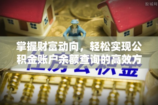 台江掌握财富动向，轻松实现公积金账户余额查询的高效方式