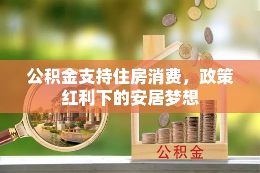 台江公积金支持住房消费，政策红利下的安居梦想