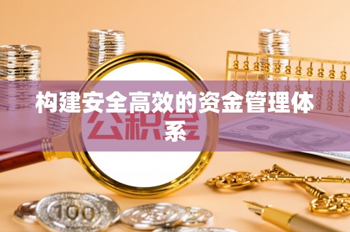 台江构建安全高效的资金管理体系