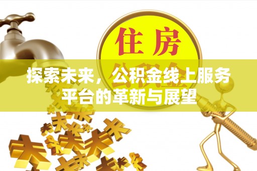 台江探索未来，公积金线上服务平台的革新与展望