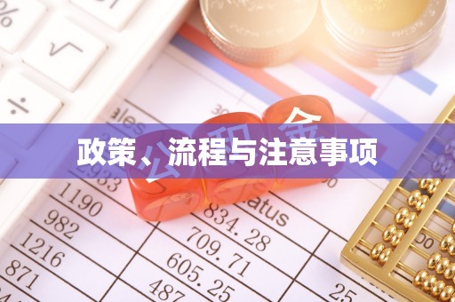 台江政策、流程与注意事项