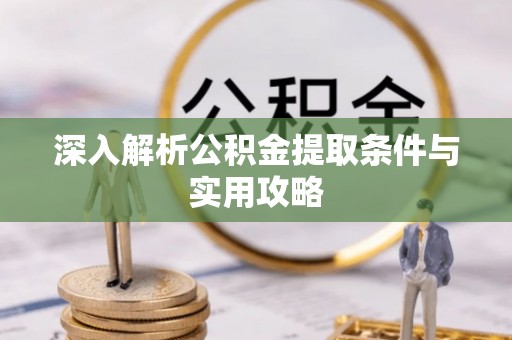 台江深入解析公积金提取条件与实用攻略