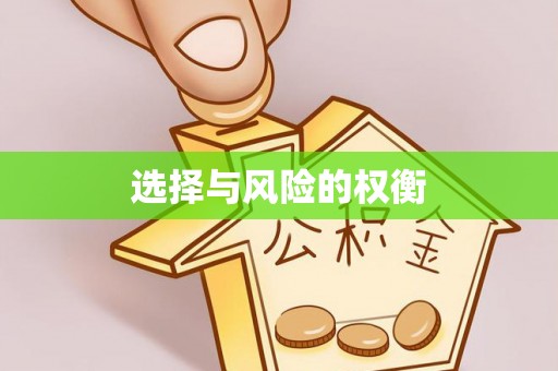 台江选择与风险的权衡