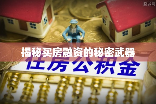 台江揭秘买房融资的秘密武器