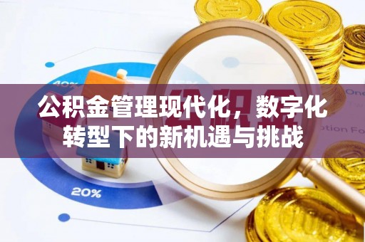 台江公积金管理现代化，数字化转型下的新机遇与挑战