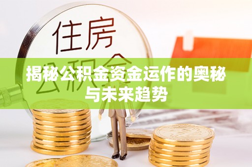台江揭秘公积金资金运作的奥秘与未来趋势