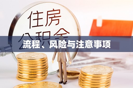 台江流程、风险与注意事项